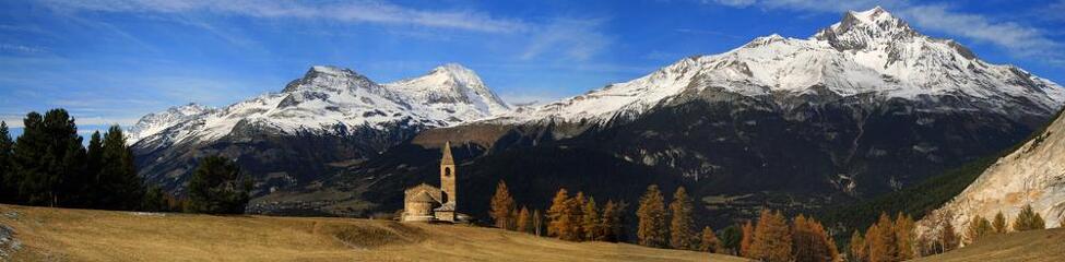 © St Pierre d'Extravache Church in Val Cenis Bramans - Jean-François Durand