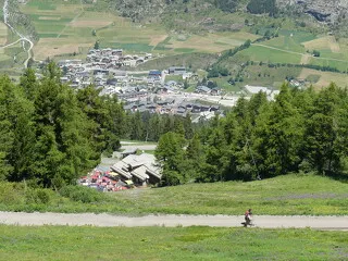 © Schattenjacht op de top van de kabelbaan Vieux Moulin_Val-Cenis - SEM de Val Cenis