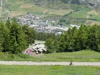 © Schattenjacht op de top van de kabelbaan Vieux Moulin_Val-Cenis - SEM de Val Cenis