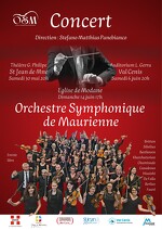 Concert de l'Orchestre Symphonique de Maurienne