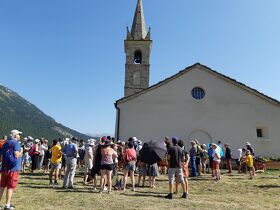 Visite guidée de Sardières : village et église