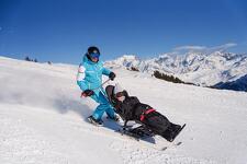 © Sortie handiski - Val cenis - ESI
