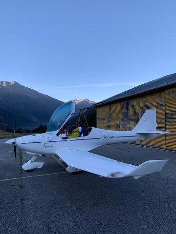 © ULM Avion avec Antipodes à Val Cenis - Antipodes