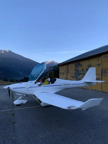 © ULM Avion avec Antipodes à Val Cenis - Antipodes