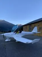 © ULM Avion avec Antipodes à Val Cenis - Antipodes