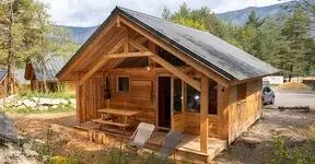 © Huttopia Campground in Val Cenis- MANU REYBOZ