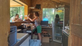 © Guinguette, sandy beach and water games_Val-Cenis - Evolution 2 Val Cenis