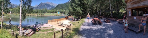 © Guinguette, sandy beach and water games_Val-Cenis - Evolution 2 Val Cenis