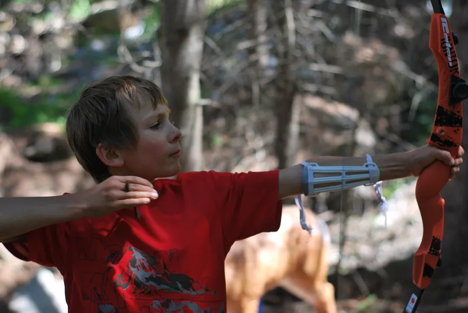 © Discover archery in the forest at Val Cenis- Objectif Cible