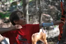 © Discover archery in the forest at Val Cenis- Objectif Cible