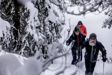 © Sortie Raquettes à neige  avec Jérôme Furbeyre à Val Cenis - Jérôme Furbeyre
