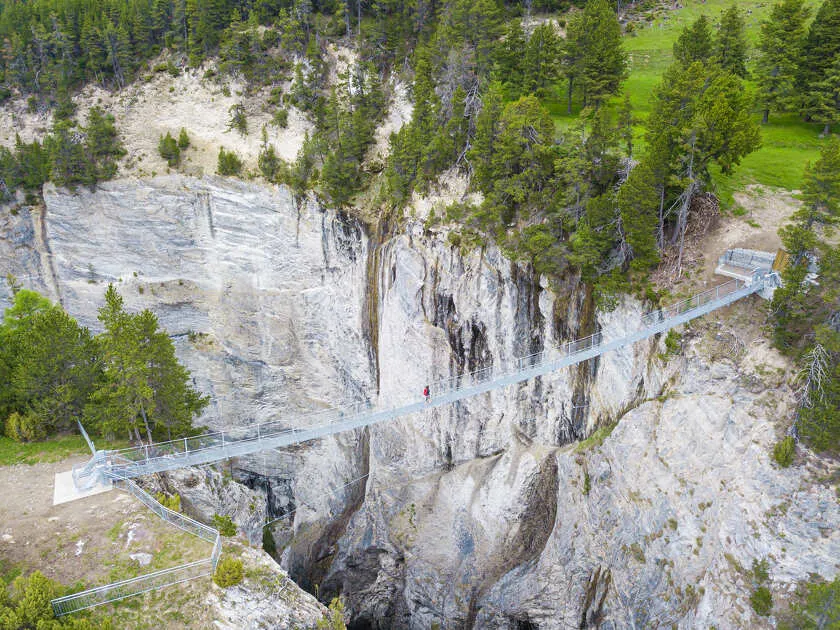 © Via Ferrata des gorges d'Ambin - D. Cuvelier - OT HMV