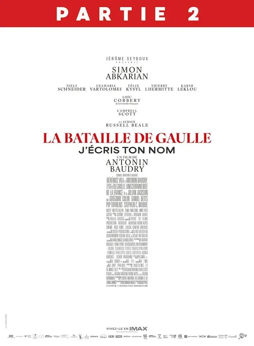 FILM SCREENING: The Battle of Gaulle - Part  : I Write Your Name