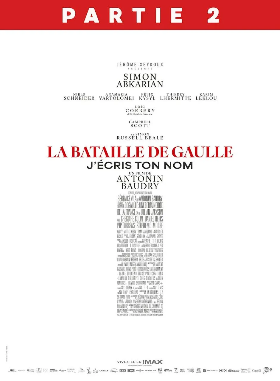 © PROJECTION : La Bataille de Gaulle - partie  : J'écris ton nom_Val-Cenis - Allociné