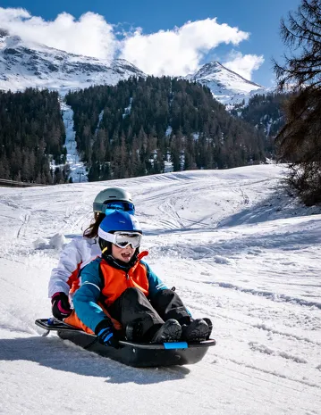 © Piste de luge Val Cenis Turbo_Val-Cenis - Romane Salles