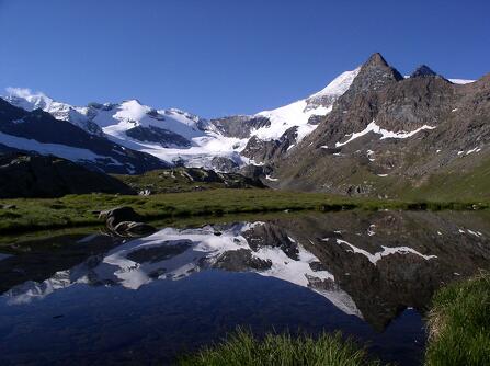Ontdekking met de fiets - Vanoise ijs van Bellecombe