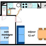 Chevallier - Studio 4 personnes - CHC130