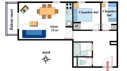 Les Essarts - 3 rooms for 6 people *** - ESS011