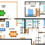 House Gagniere - 4 rooms 6 persons - GAG001