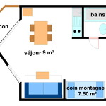 Hauts De Val Cenis - Studio 4 persons ** - HVC233