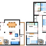 Résidence Jorcin Lanslebourg - Apartment 5 rooms 10 persons - JO0002