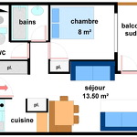 Quartier Napoleon - 2 pièces 5 personnes - AR0026