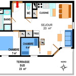 Bonheur Des Pistes - 3 pièces 6 personnes *** - BONA66