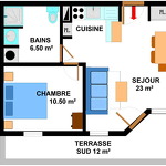 Bonheur Des Pistes - 2 rooms for 4 people *** - BONB04M