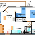 Bonheur Des Pistes - 3 pièces 6 personnes *** - BONB28M