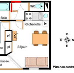 Chevallier - 2 pièces 4 personnes ** - CHA001