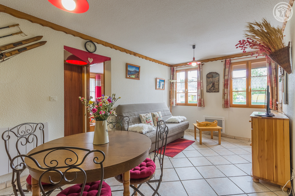 sollières-sardières-location-4-persons-house-the-barn-appartement-sabot-de-vénus - Gîte de France